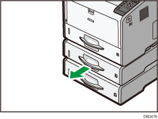 Illustratie van de printer