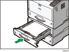 Illustratie van de printer