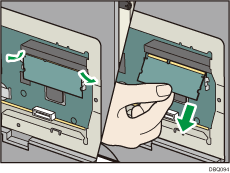 Illustratie van controllerkaart