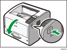 Illustration af printer