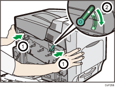 Printer illustration