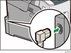 Power cord illustration