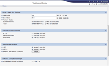 Web browser screen illustration