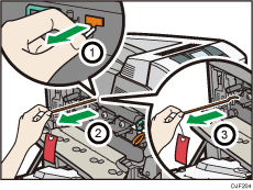 Ilustración de la impresora