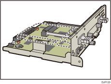 Illustrazione della scheda controller