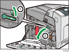 Illustrazione della stampante