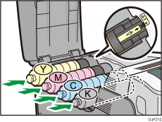 Illustrazione della stampante