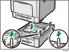 Illustratie van de printer