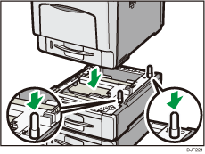 Illustratie van de printer