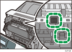 Illustration af printer