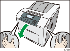 Illustration af printer