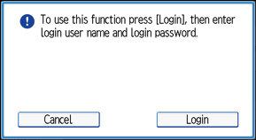 Operation panel screen illustration