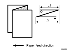 Illustration of letter fold-out