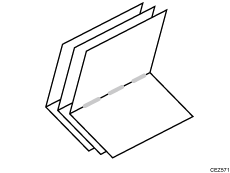 Illustration of multi-sheet folding