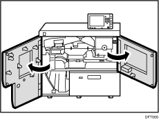 Machine body illustration