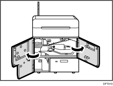 Machine body illustration