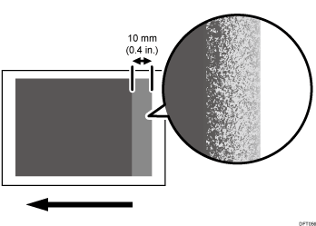 Illustration of Density Fluctuation at the Trailing Edge
