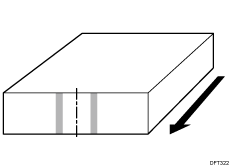 illustration of Paper Edges are Stained