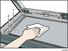 已编号的曝光玻璃插图