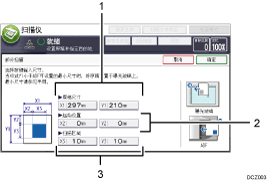 已编号的操作面板屏幕插图