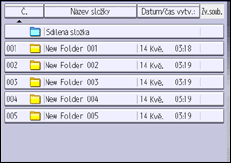 Ilustrace displeje ovládacího panelu