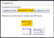 Abbildung Bedienfeld-Display