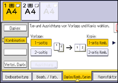 Abbildung Bedienfeld-Display