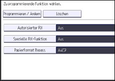 Abbildung Bedienfeld-Display