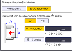 Abbildung Bedienfeld-Display