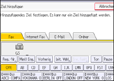 Abbildung Bedienfeld-Display