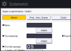 Abbildung Bedienfeld-Display