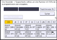Abbildung Bedienfeld-Display