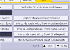Abbildung Bedienfeld-Display