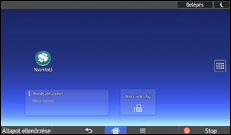 A kezelőpanel ismertetése