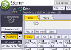 A kezelőpanel ismertetése