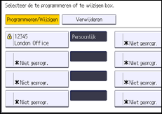 Afbeelding van bedieningspaneel