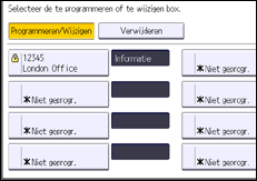 Afbeelding van bedieningspaneel