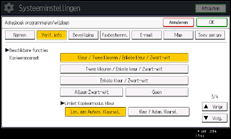 Afbeelding van bedieningspaneel