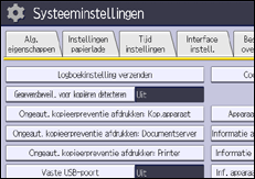 Afbeelding van bedieningspaneel