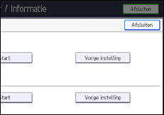 Afbeelding van bedieningspaneel