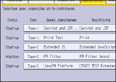 Afbeelding van bedieningspaneel
