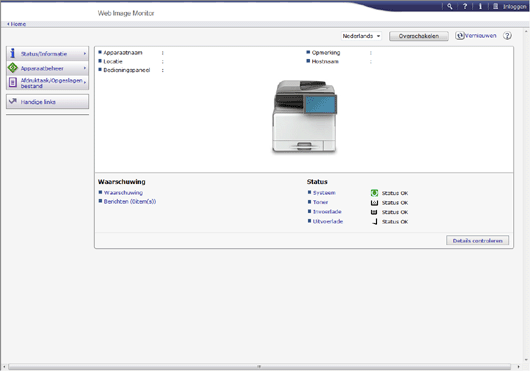 Internetbrowser-schermillustratie