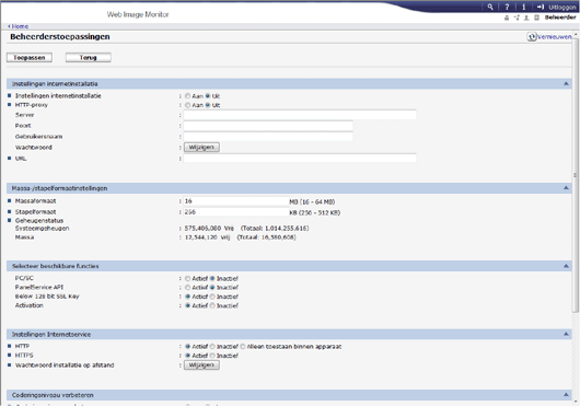 Internetbrowser-schermillustratie