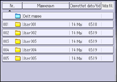 Illustrasjon av betjeningspanel