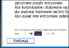 Ilustracja ekranu panela operacyjnego