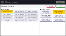 Ilustracja ekranu panela operacyjnego