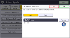 İşlem paneli ekran çizimi