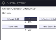 İşlem paneli ekran çizimi