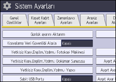 İşlem paneli ekran çizimi