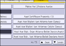 İşlem paneli ekran çizimi